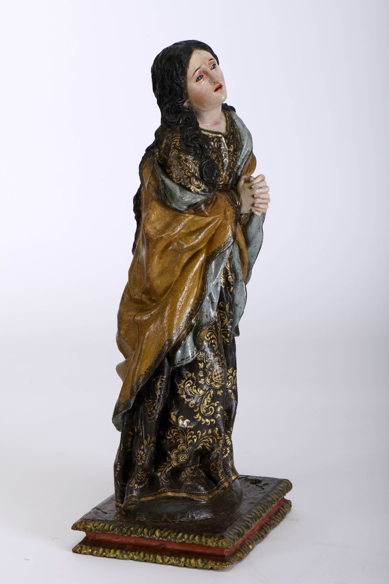 Saint Mary Magdalene from a Calvary group - Image 2 of 2
