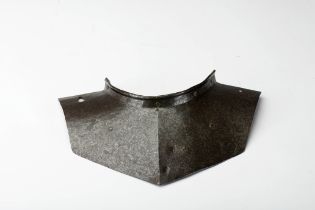 A gorget - breastplate collar