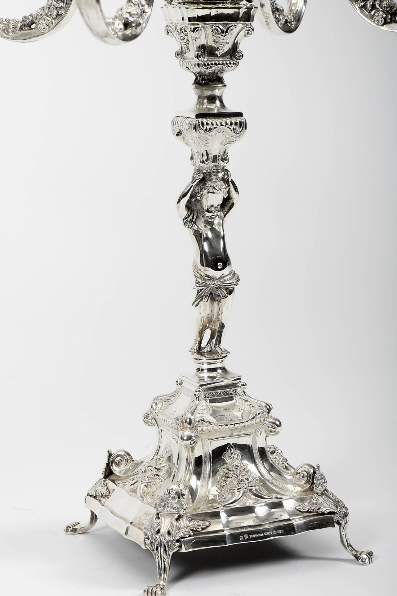 A pair of five-light candelabra - Image 3 of 5