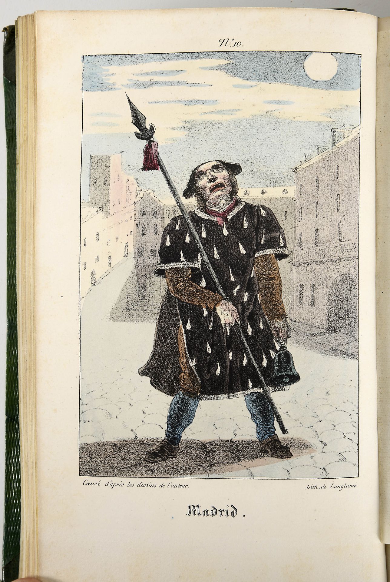 [CLERJON DE CHAMPAGNY, Jules].- Album d’un soldat pendant la Campagne d’Espagne en 1823.- Paris: Imp - Image 4 of 5