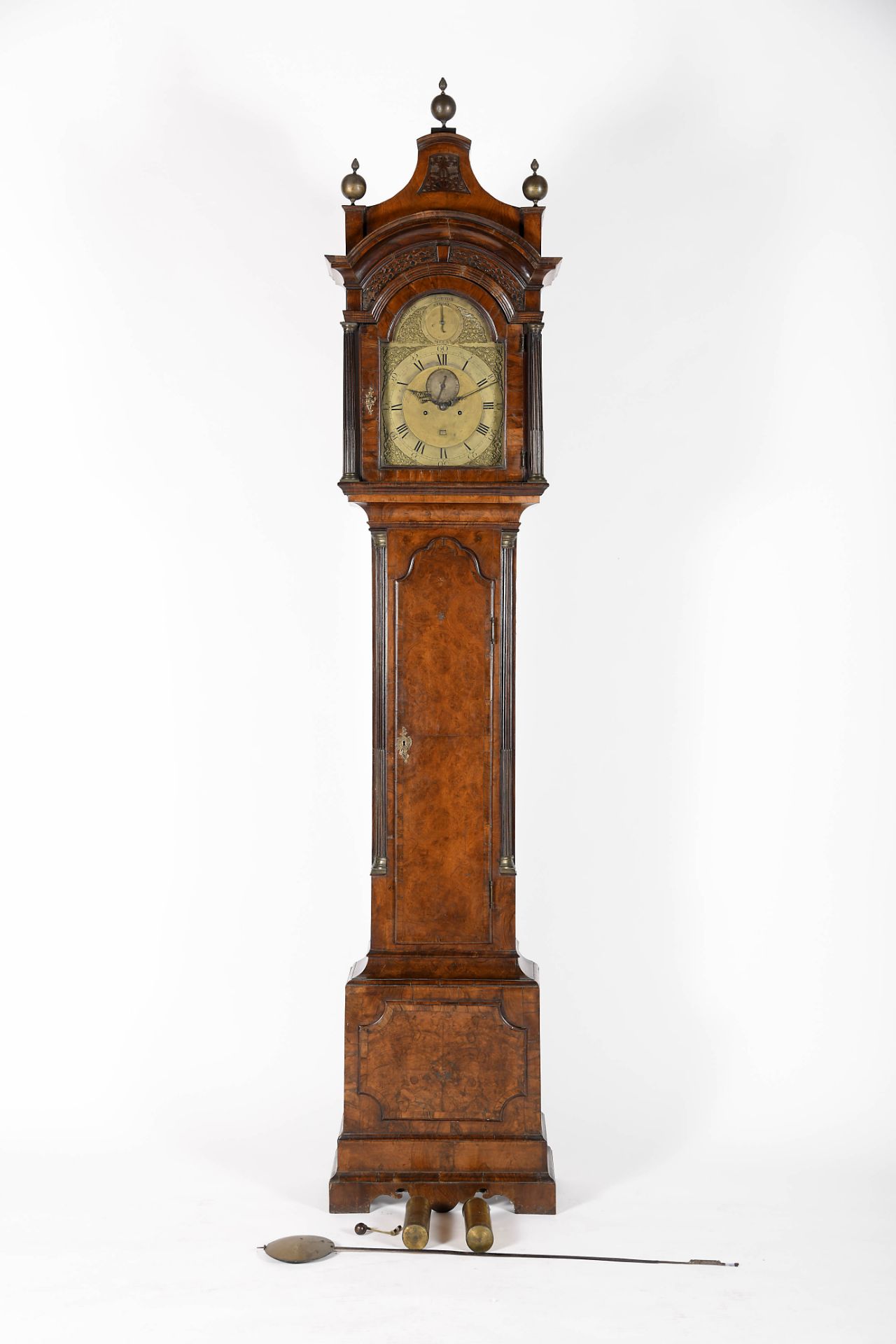 A longcase clock