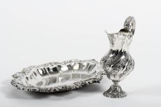 An ewer and basin