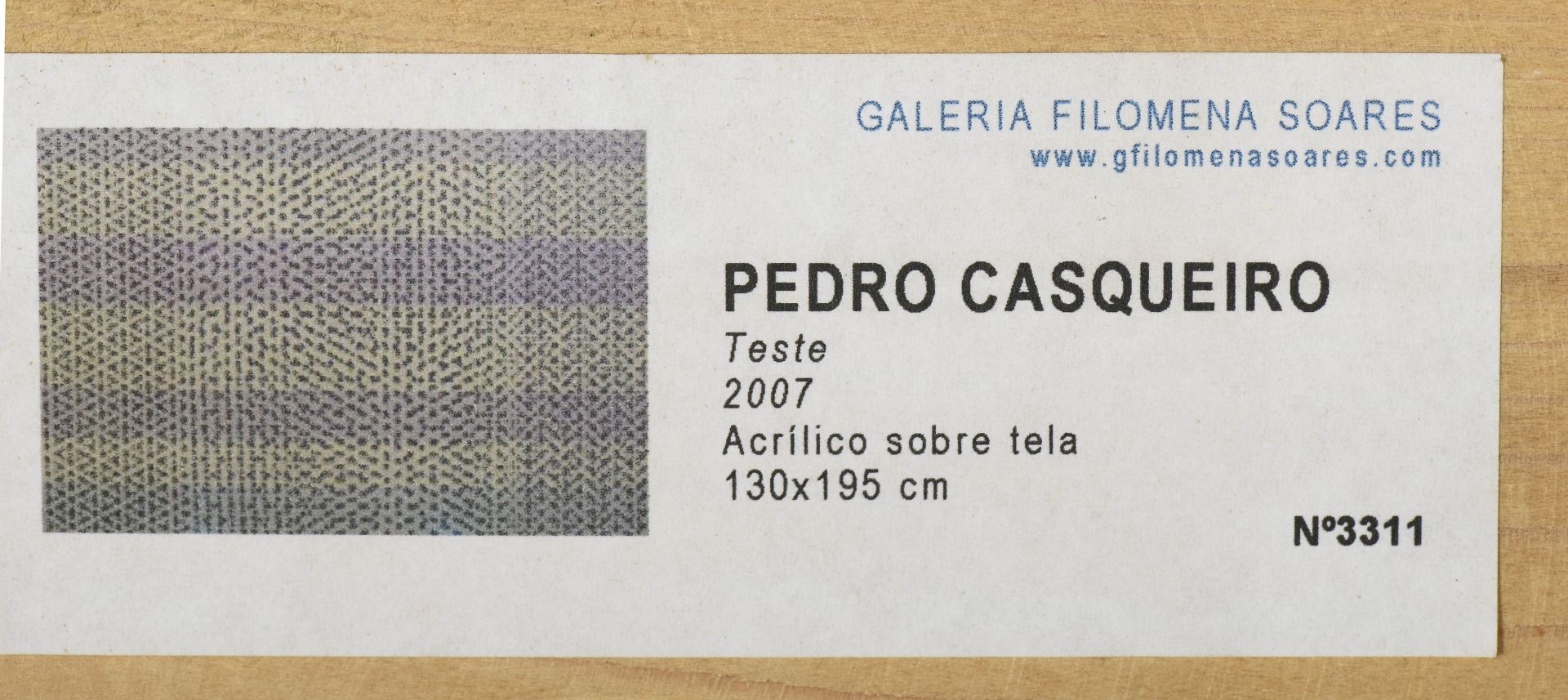 PEDRO CASQUEIRO - NASC. 1959 - Image 5 of 5