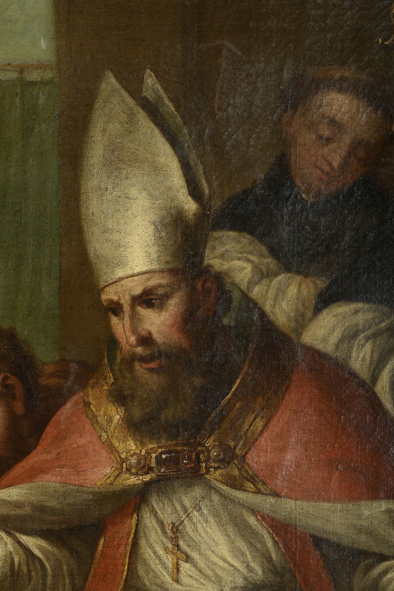 Saint Augustine rebuts the heretics - Image 5 of 6