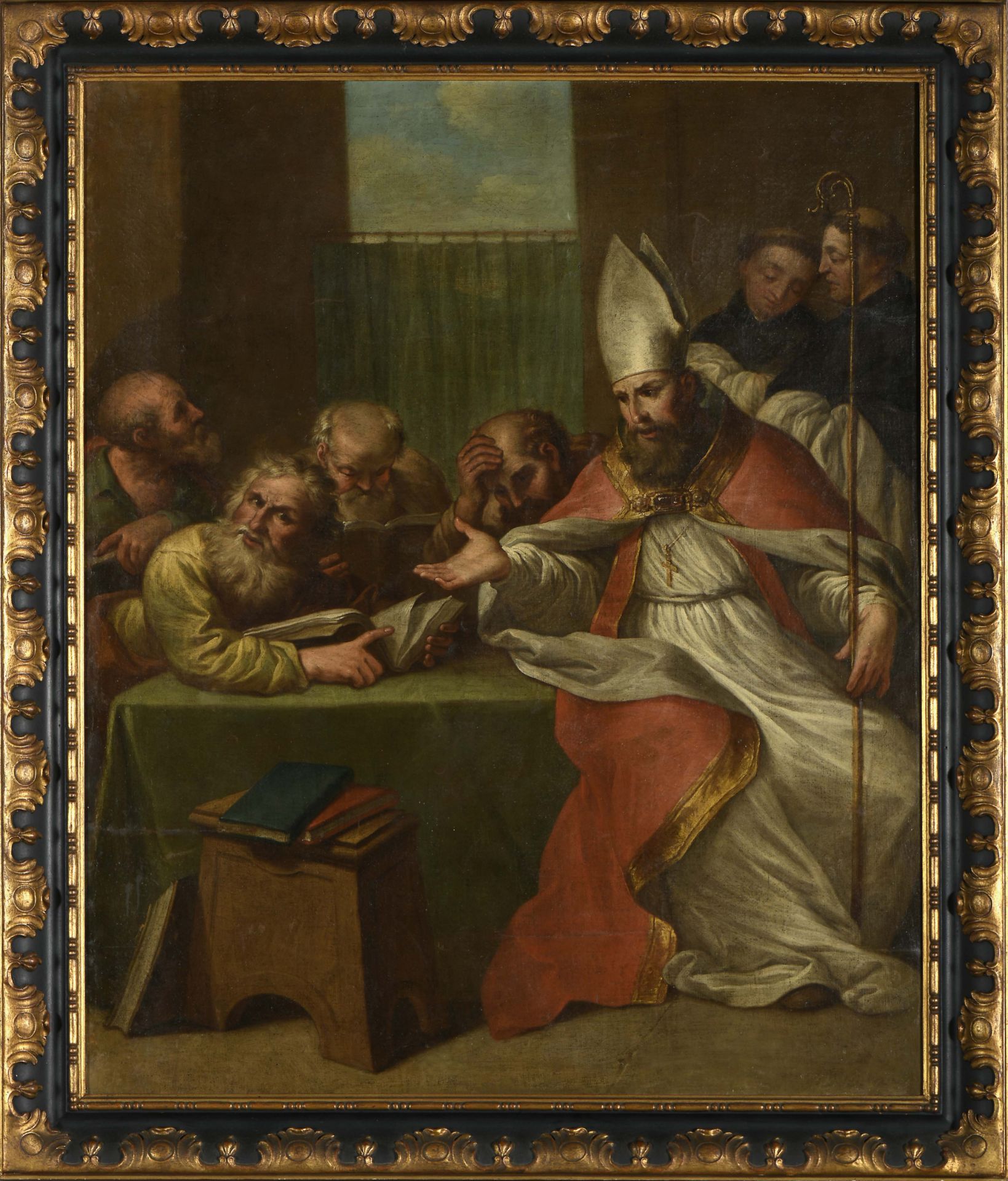Saint Augustine rebuts the heretics