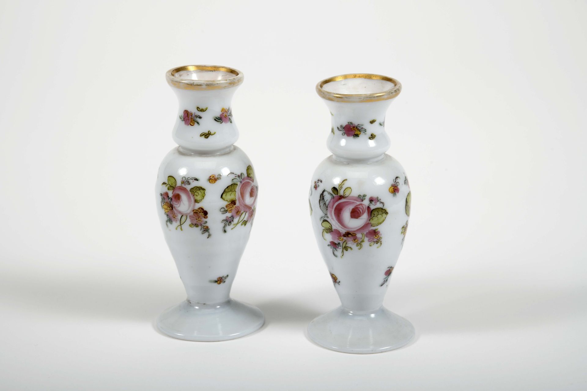 A pair of vases