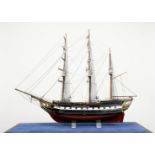 An (probably) East Indiamen 18thC./19th C ship model