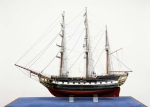 An (probably) East Indiamen 18thC./19th C ship model