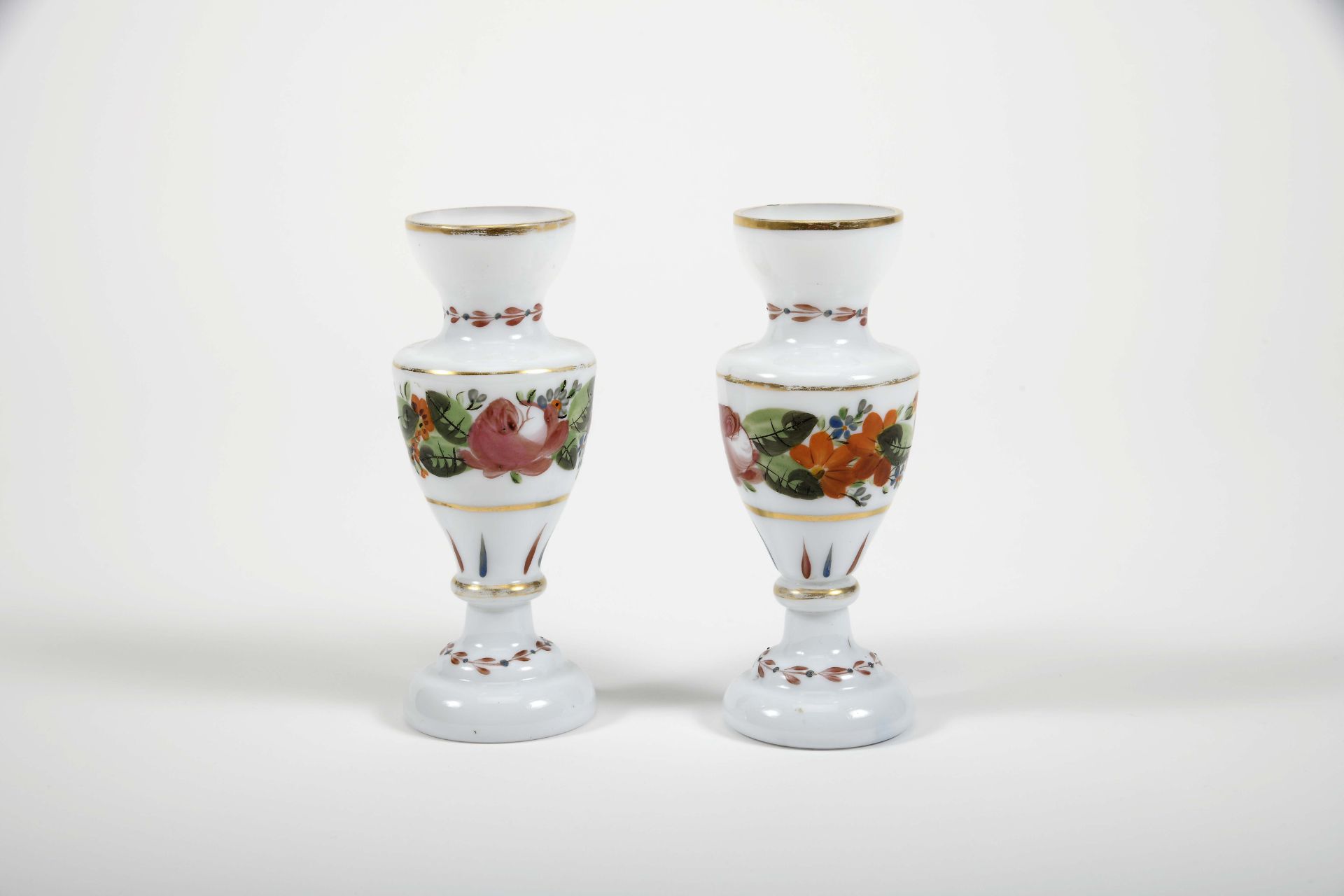 A pair of vases