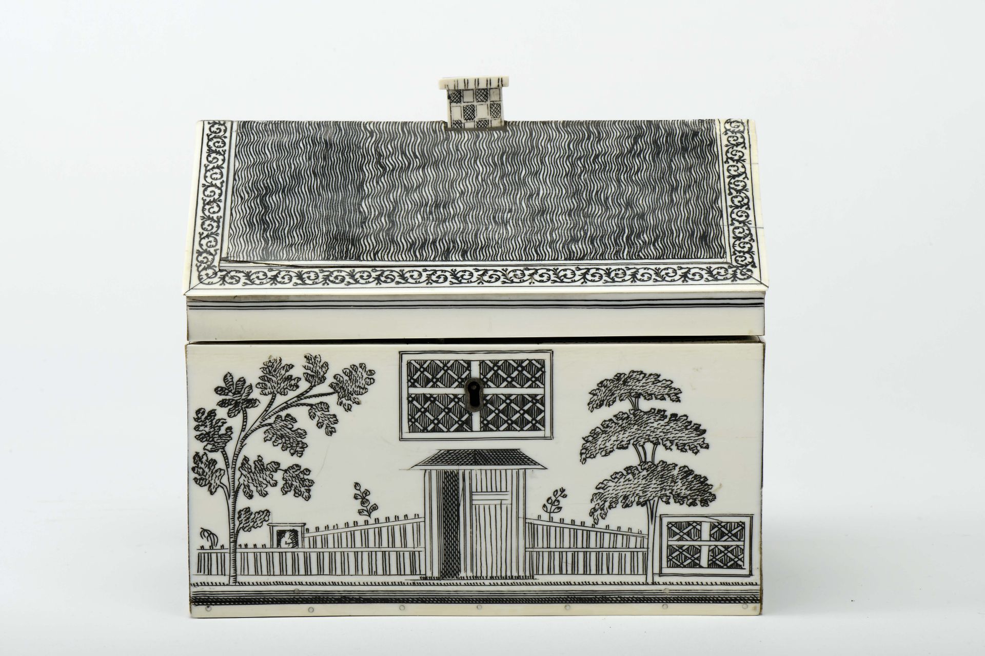 A sewing box "House" - Image 5 of 7