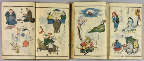 Keisai Yeisen (1790-1848) - Two volumes of woodblock prints, possibly published by Takano Toshiro,