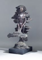 ***Laura Lian (20th/21st Century) - Bronze figure - "Earth Mother", Limited Edition No. 1 of 9,