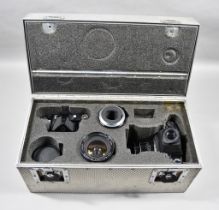 An Aluminium Travel Case Containing a Pentax 6 x 7 Medium Format Camera, with spare body,