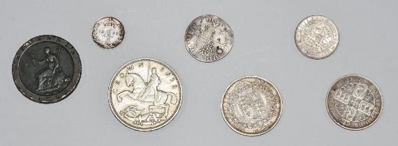 A Small Quantity of Victorian Silver Coinage, including half crowns, florins, shillings and three
