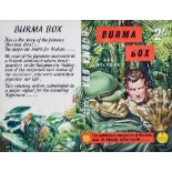 Robert Osborne (born 1923) - Gouache and ink - Original artwork for "Burma Box" by Frank Stevens,