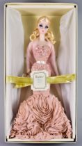 Mattel Barbie Silkstone Doll, fashion model gold collection, "Mermaid Gown", 2012, Serial No. X8254,