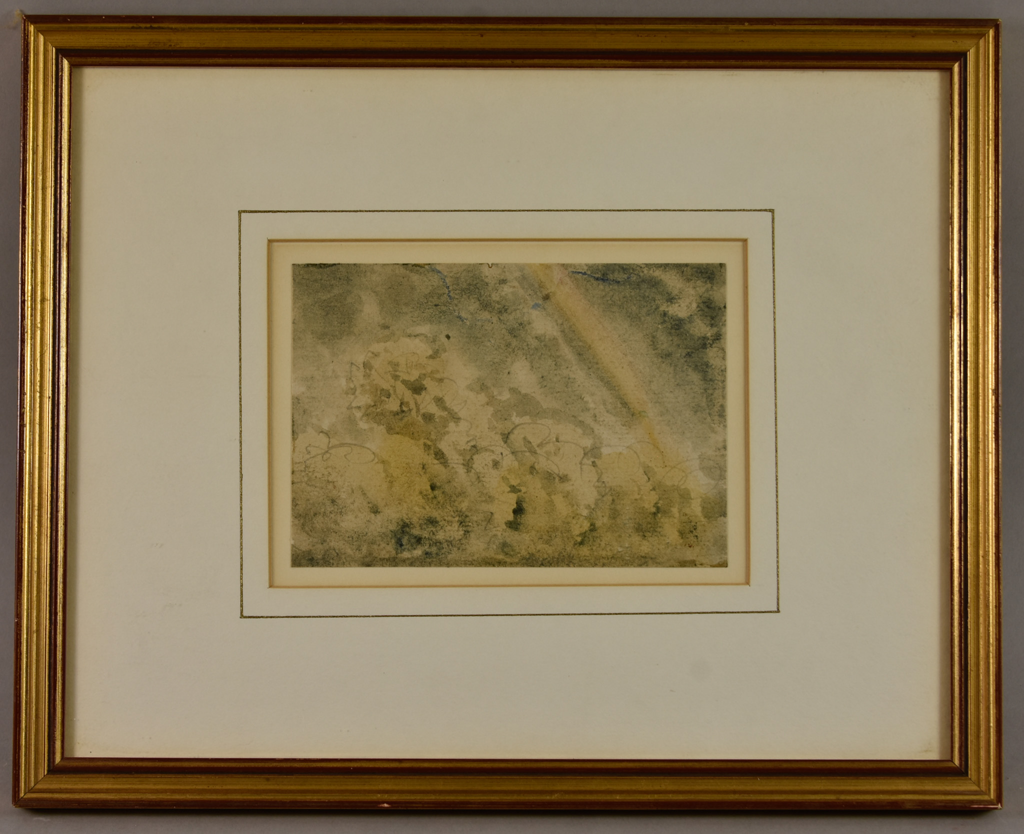 Joshua Cristall (c. 1767-1847) - Watercolour – “The Rainbow”, 4.5ins x 5.75ins, framed and glazed - Image 5 of 6