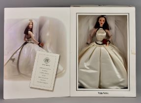 Six Mattel Barbie Designer Dolls, compeising - two "Vera Wang" Serial No. 19788, 23027, "