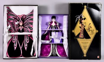 Five Mattel Barbie Dolls, designed by Bob Mackie, comprising - "Masquerade Ball Barbie" 1993, Serial