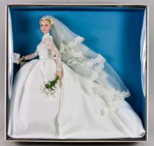 Mattel Barbie Silkstone Doll, "Grace Kelly - The Bride", 2011, Serial No. T7942, NRFB Box is dusty