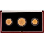 An Elizabeth II United Kingdom Gold Proof Set, 1986, in Royal Mint presentation case with