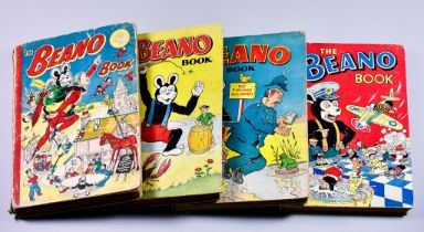 The Beano Books, a complete set of The Beano Books 1953-2010 (57) 1953- spine worn and away from the