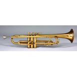 A Selmer Super Rolls-Diplomat Trumpet, Early 1930s, with tuning slide, possibly made by Bohland &