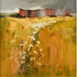 ***Anne Gordon (Born 1941) - Oil painting – “Hen House, Tiree” titled, named and dated 1998 to