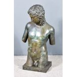 19th/20th Century Continental School - Bronze figure - "Eros of Centocelle", 36.5ins high Note: