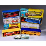 Two Dinky Supertoys Die Cast Models and Two Others, the Dinky Supertoys comprising - 949 Wayne