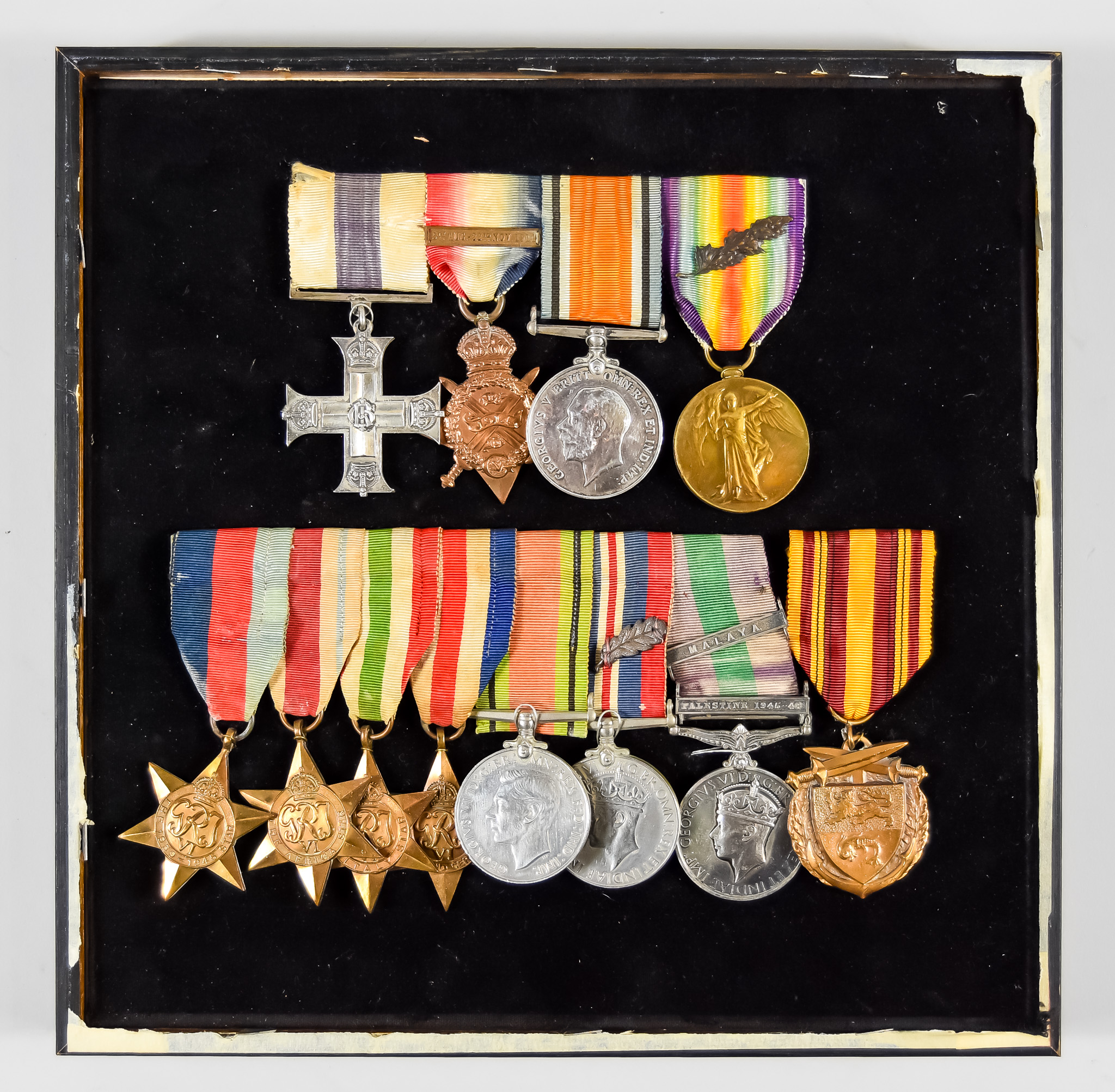 A Rare Family Collection (Father and Son) of First World War and Second World War Medals, comprising