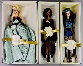 Three Mattel Barbie Dolls, "The Usherette", Serial No. K8668, "Lingrie", Serial No. 56120, "