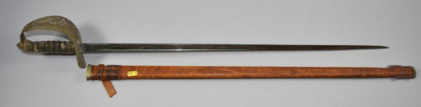 An Officer's Dress Sword, George V, by Wilkinson Sword, serial number:61614, 32ins bright steel