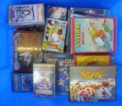 VINTAGE SPECTRUM 48k GAMES, IN CASSETTE FORM and including titles such as The Never Ending Story,