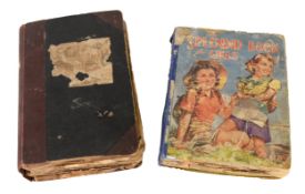 SCRAPBOOKS: two early 20th Century scrapbooks, one with clippings of 1920s/30s film stars, the other