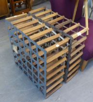 TWO 36 BOTTLE WINE RACKS (2)