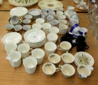 SUNDRY PART COFFEE SETS, TO INCLUDE; WINDSOR WARE. GENEVIEVE LETHU, WEDGWOOD ETC...