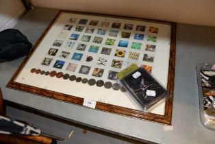 A BRITISH 24TH FOOT PRIVATE ALFRED HENRY HOOK, 54mm METAL FIGURE AND A FRAMED MONTAGE OF DECIMAL