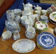 TEA WARES, VARIOUS, including: TWENTY-FIVE PIECE PARAGON CHINA ‘FIONA’ PART TEA SERVICE, INCLUDING