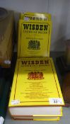 WISDEN ANTHOLOGY, VOLUMES, 1864-1900, 1900-1940, 1940-1963, 1963-1982