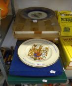EIGHT COLLECTORS PLATES, BOXED, WITH CERTIFICATES, MAINLY RELATING TO THE ROYAL FAMILY AND TWO