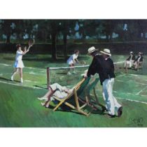 SHERREE VALENTINE DAINES (1959) ARTIST SIGNED LIMITED EDITION COLOUR PRINT ‘Perfect Match’ (15/