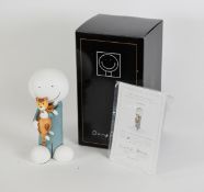 DOUG HYDE (1972) LIMITED EDITION RESIN SCULPTURE ‘Perfect Pals’ (89/95) with certificate 7 ½” (19cm)