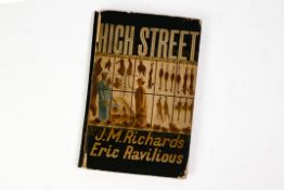 J M RICHARDS & ERIC RAVILIOUS - High Street, pub London: Country Life Ltd, 1939 1ST Edition, printed