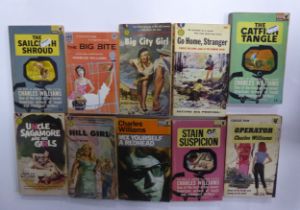 PULP FICTION, MASS MARKET PAPERBACKS. Charles Williams - Operator, pb, pub Pan, 1960. With four