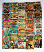 A large quantity of ACTION Comics featuring Superman, DC COMICS, SILVER AGE period onwards, issues