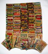 A large quantity of COMICS, almost exclusively MARVEL, mainly BRONZE AGE various characters and