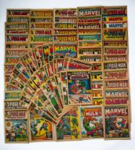 A large quantity of COMICS, to include BRITISH bronze age MARVEL, Spider-man Comics Weekly, and