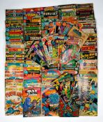 A large quantity of COMICS, almost exclusively DC, mainly BRONZE AGE various characters and issues