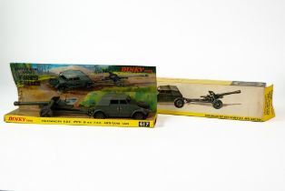 DINKY TOYS BOXED DIE CAST VOLKSWAGON KDF WITH 50MM P.A.K ANTI-TANK GUN, MODEL No 617; almost mint,